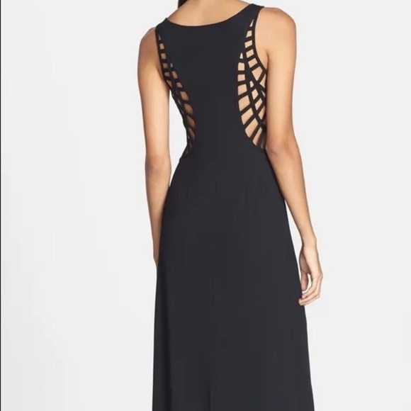 Felicity & Coco Black Maxi Dress - Small - Picture 3 of 8